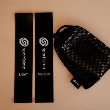 Mini Ligas de Resistencia (Set de 3) – Ligera, Media y Fuerte