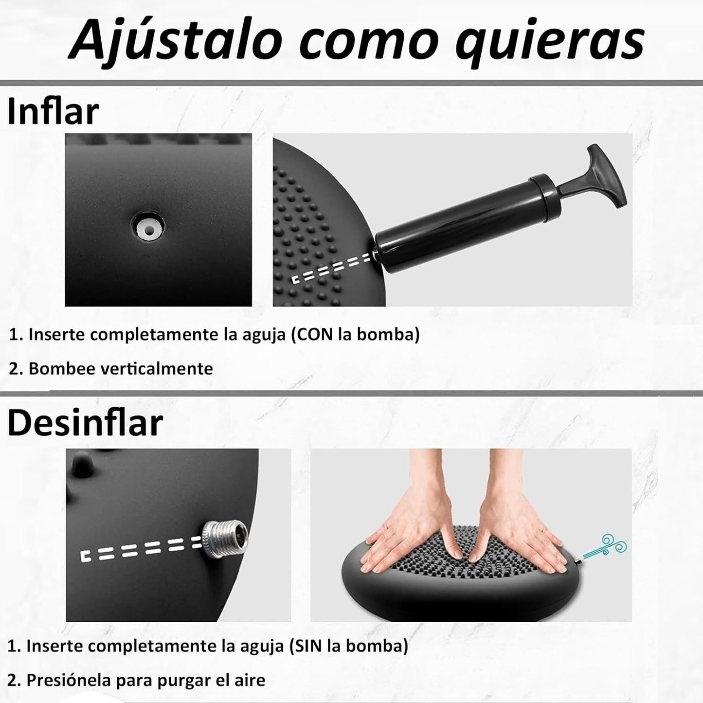 10 x Cojín Equilibrio