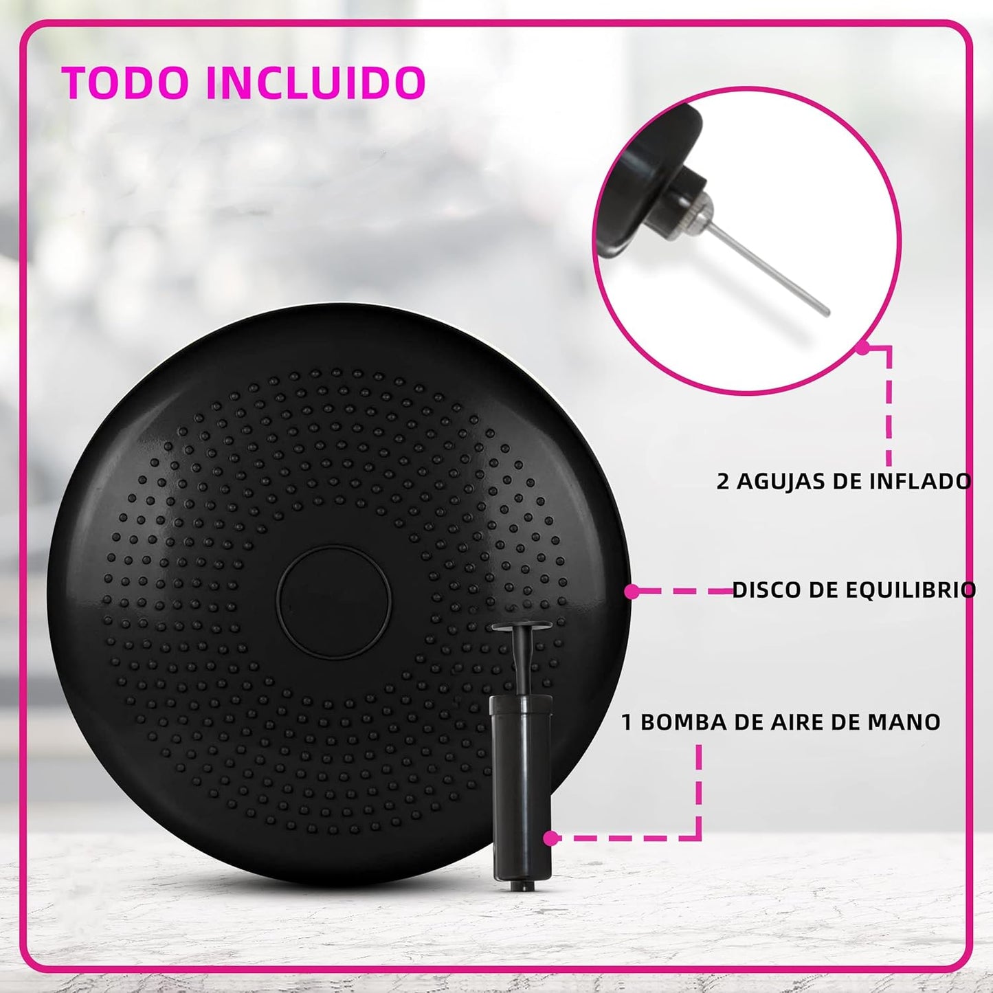 10 x Cojín Equilibrio