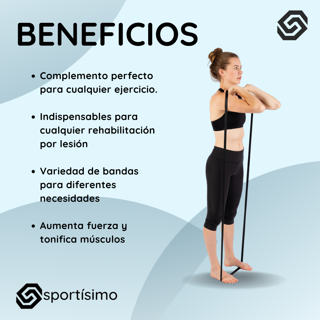Set 4 Ligas De Resistencia Pull Ups