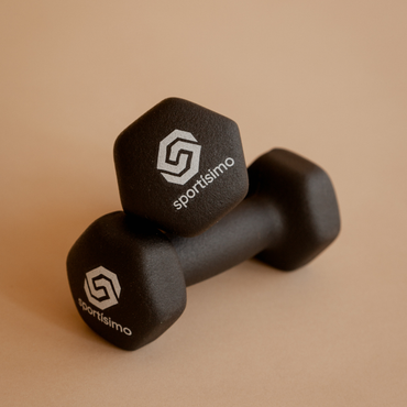 Set de Mancuernas (2 lb, 3 lb, 5 lb) con Base | Sportísimo