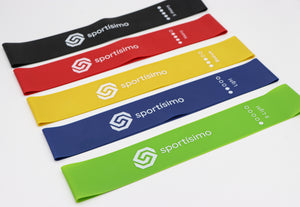 Set De Mini Ligas De Resistencia Para Ejercicio